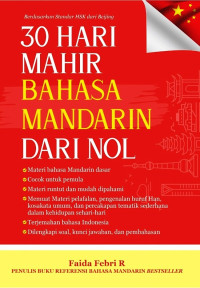 Image of 30 Hari Mahir Bahasa Mandarin dari Nol
